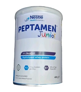 Peptamen Junior Powder (400g). DATED 03/2026. VANILLA FLAVOUR - Picture 1 of 2