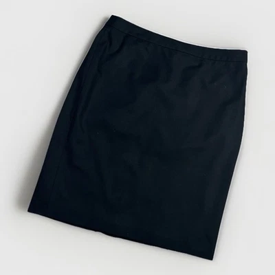 Ann Taylor лофт темно стирка карандаш юбка размер 4 миниатюрный 4P офис бизнес наряд - Изображение 1 из 4