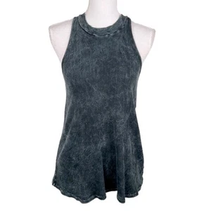 Volcom Black Burnout Razorback Tank Top Size XS - Picture 1 of 7