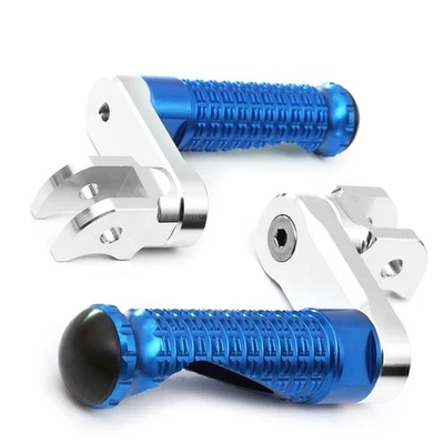 Extensión de estriberas delanteras azules MPRO 40 mm para Buell M2 Cyclone todo el año Foto 1 de 4
