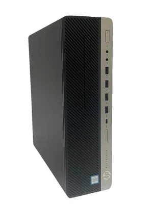 HP EliteDesk 800 G3 Desktop Computer PC i7 16GB RAM 256GB SSD Windows 10 Pro - Image 1 of 4