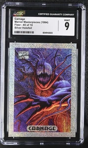 1994 Marvel Masterpieces #2 of 10 Carnage CGC 9 - Picture 1 of 2