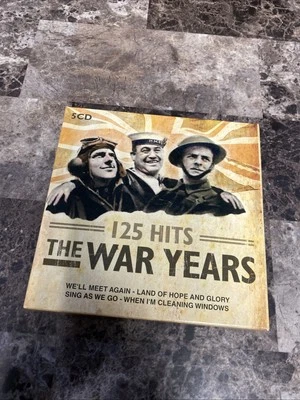 125 Hits The War Years (5-CD Set, 2009) FREE SHIPPING - Image 1 of 2