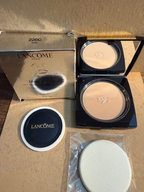 LANCOME двойной отделки порошок и основа в одном 220 BUFF II (C) NIB Бесплатная доставка - Изображение 1 из 4