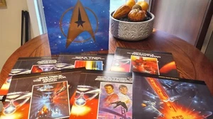 Star Trek: The Movie Voyages  Laser Disc Collection-7 Movies-LN - Picture 1 of 4