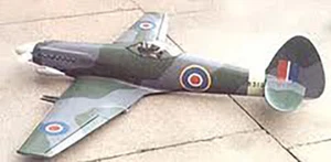 Supermarine Spiteful Laser Cut Short Kit and plans - Picture 1 of 3