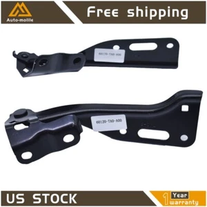 Right + Left 2PCS Hood Hinge Set For 2008 2009 2010 2011 2012 Honda Accord - Picture 1 of 8