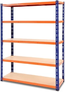 1.8M x 1.2M Industrial Garage Shelving Rack - 1000KG Capacity - Picture 1 of 9