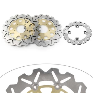 Brake Floating Disc Rotor for Kawasaki NINJA ZX6RR 600 2003-2006 ZX-10R 2004-15 - Picture 1 of 12