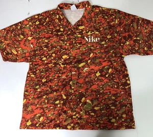 Camisa de malla Nike Resort Dri-FIT Trek Divison naranja DR9966-832 para hombre talla L nueva con etiquetas - Imagen 1 de 8