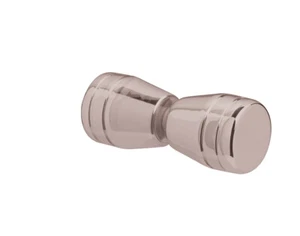 Brixwell KDBTB-BP Back to Back Deluxe Series Knobs Brushed Pewter - Picture 1 of 1