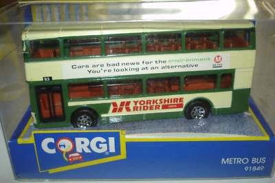 CORGI N° 91849 Yorkshire Rider Metro Bus - 83 to Garforth - Doppeldecker Bus - Bild 1 von 4