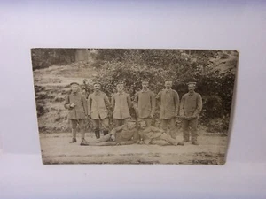 ERSTER WELTKRIEG BUNDESWEHR MILITÄR POSTKARTE ECHTFOTO SOLDATEN - Bild 1 von 2