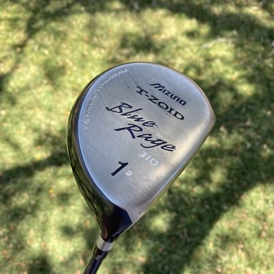 Driver Mizuno T-Zoid Blue Rage 310 9* diestro 70 g Exsar platino grafito rígido 45" Foto 1 de 4