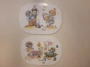 Matilda Mouse Giordano Norcross 1970s Serving Plate Formica Board - Picture 1 of 9