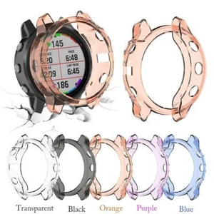 TPU Protective Shockproof Ultra Thin Cover Case For Garmin Fenix 6x 6s 6 Pro - Picture 1 of 15