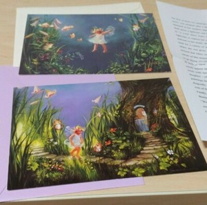 In My Secret Garden & A Little More Fairy Dust Cards Mary Baxter St. Clair 90s