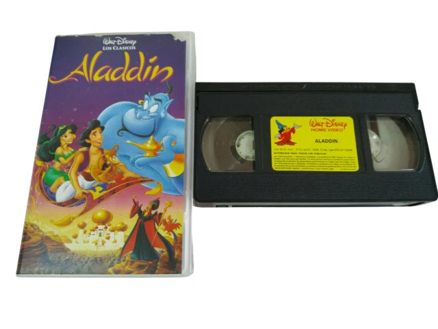 Aladdín (VHS, 1994, Disney Clásicos)