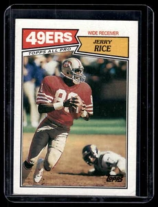 1987 Topps Jerry Rice #115 San Francisco 49ers - Picture 1 of 2