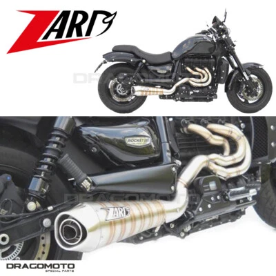 Rocket III TRIUMPH 2006 2007 SNAKE ZARD escape completo SPORT RC ZTP501S00SSR-W Foto 1 de 4