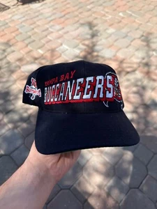 Vintage 90s Tampa Bay Buccaneers Sports Specialties Pro Line Snapback Hat Cap - Picture 1 of 4
