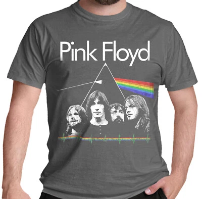 Official Pink Floyd T Shirt Dark Side Of The Moon 50th Anniversary New S to 5XL - Image 1 of 2
