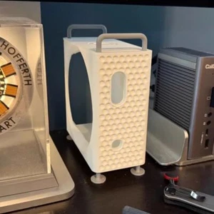 3D Printed Storage Stand Host Cover for Mac Mini M4/M4 Pro 2024 PC Accessories - Bild 1 von 9