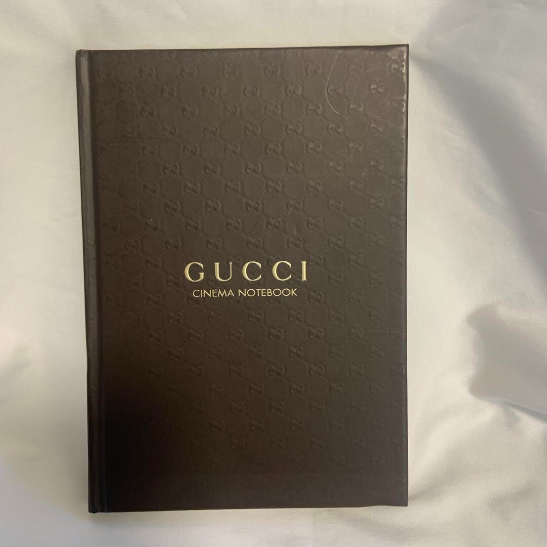 GUCCI★ジオメトリックG プリント ラージ ノートブック★即納！ GUCCI☆ジオメトリックG プリント ラージ ノートブック☆即納！