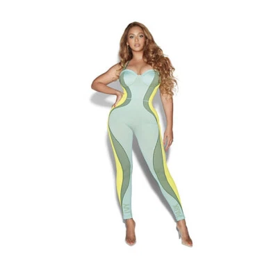 Womens New ADIDAS X IVY PARK Knit Catsuit - Image 1 of 4