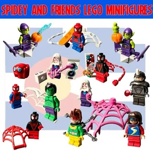 LEGO Spider-Man Minifigura No Way Home Marvel Spidey Amazing Friends 10784 10783 - Imagen 1 de 30
