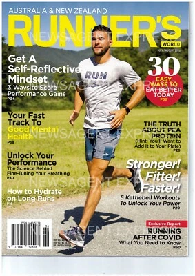 Runner's World Magazine (AU&NZ)Issue July/August 2022 Get Stronger Fitter Faster - Image 1 of 3