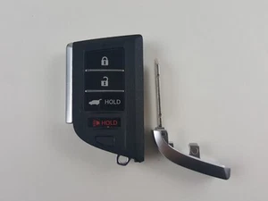 ORIGINAL ACURA MDX 22-24 OEM SMART KEY LESS ENTRY REMOTE FOB BLANK UNCUT INSERT - Picture 1 of 15