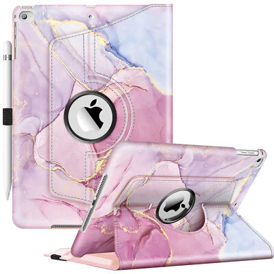 Funda giratoria 360° para iPad 6th 2018/iPad 5th Stand Smart Giratoria Cover de 9,7 pulgadas Foto 1 de 4