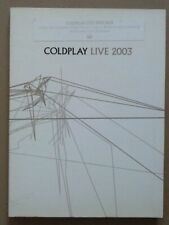 Coldplay - Live 2003 (DVD, 2003) Includes bonus live CD