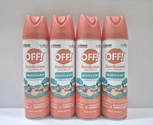 Lot of 4 OFF Family Care Smooth & Dry Mosquito Insect Bug Repellant Spray - 4oz - Picture 1 of 2