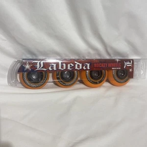 Labeda Gripper Asphalt Outdoor Inline Roller Hockey Wheels 72mm / 80mm 2 each - Picture 1 of 12