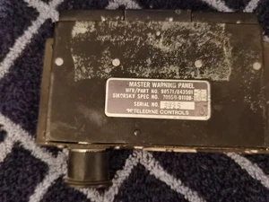 SIKORSKY 70550-81808-101 AIRCRAFT FAULT-FUNCTION INDICATOR MASTER WARNING PANEL - Picture 1 of 4