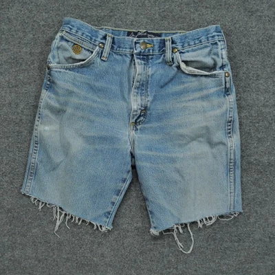 Pantalones Cortos Wrangler Para Hombre 31 Azul Corte Jean Denim Desteñido Envejecido 936GSHD Foto 1 de 4