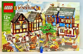 LEGO (10193) Castle: Medieval Market Village - New Sealed Retired - Horse Knight