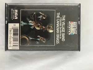Vintage Cassette tape the village band Canadian Brass - Picture 1 of 3
