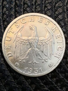 Germany-Weimar Republic 3 Reichsmark KM# 74 1931 A ⚜️*️⃣🪙 0708 Rare Low Mintage - Picture 1 of 2