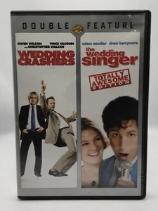 The Wedding Singer / Wedding Crashers (DVD, Widescreen, 1998/2005) Adam Sandler  - Picture 1 of 4