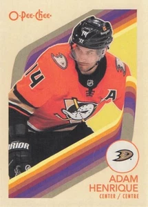 2023-24 O-Pee-Chee Retro #203 - Adam Henrique - Anaheim Ducks - Picture 1 of 2