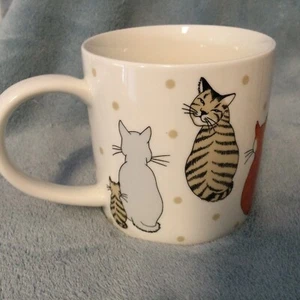 Ulster Weavers Orange Cat Coffee Mug Bone China Tea Tabby Orange Fast US Ship - Picture 1 of 7