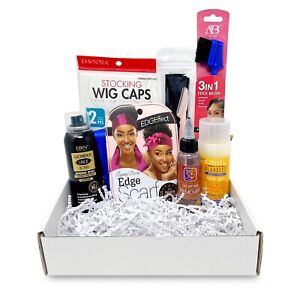 9 PCS Lace Front Wig Kit - Glue, Remover, Melting Band, Wax Stick and More
