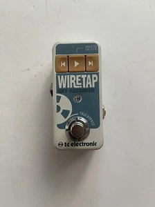 TC Electronic Wiretap Riff Recorder Wire Tap Mini Compact Guitar Effect Pedal - Picture 1 of 5