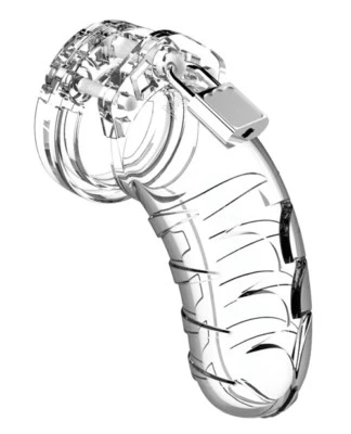 Man Cage Model 04 Clear Bondage BDSM Male Chastity Cage Device by Shots - Image 1 of 4