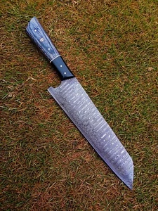 12”Handmade Damascus Chef Knife Hand Forged Japanese Bunka Kitchen Knife X680 - Picture 1 of 7