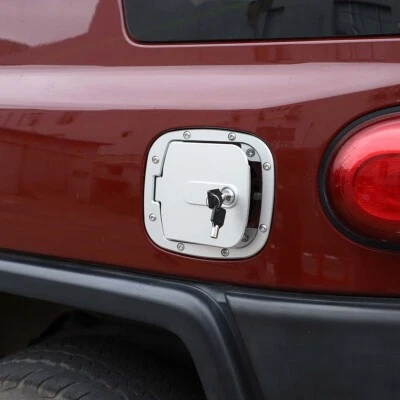Fuel Tank Door Alloy Replacement parts with Lock Fits Toyota FJ Cruiser 2007-21 - Image 1 of 4