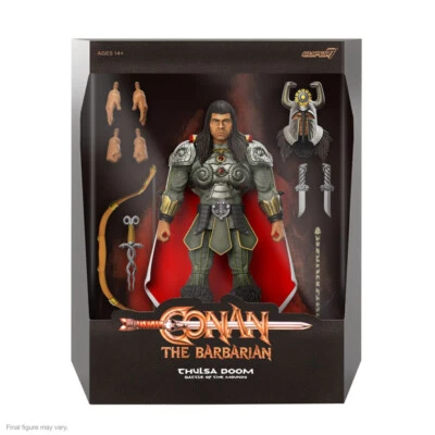 Thulsa Doom Conan The Barbarian Battle of the Mounds Ultimates 18cm Figur Super7